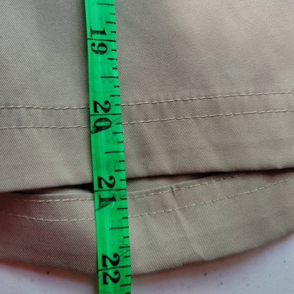 Pebble Beach Tan Golf Shorts Athleisure Gorpcore Summer Vacation Resort Size 36 - Picture 5 of 9